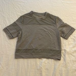 Alo Yoga: Short Sleeve Mesh Top